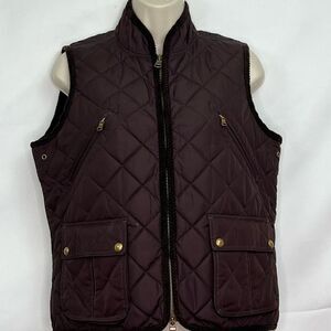 Lauren Jeans Company Brown Quilted Vest